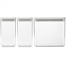 Набір ємностей для зберігання Brabantia 230769 2х 1,6 л + 1х 3,5 л