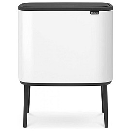 Бак для сміття Brabantia 313547 Touch Bin Bo, 11+23 л