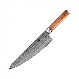 Ніж шеф повара Damascus DK-OK 4001 olivewood handle