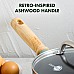 Набір ковшів з кришками GreenPan Mayflower, 16 / 18 / 20 см, 1,5 / 2 / 3,1 л з керамічним покриттям (CC001595-001)