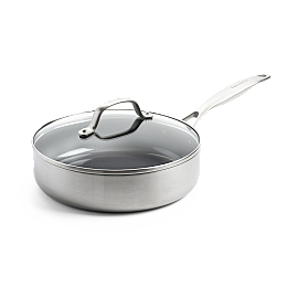 Сотейник з кришкою GreenPan Geneva, 24 см, 2,6 л з керамічним покриттям (CC004782-001)