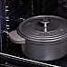 Каструля з кришкою GreenPan Featherweights, 22 см, 3,3 л з керамічним покриттям, чорний (CC005056-001)