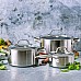 Набір посуду GreenPan Geneva, 6 предметів, 16 / 20 / 24 см, 1,5 / 3,1 / 4,8 л з керамічним покриттям (CC005244-001)