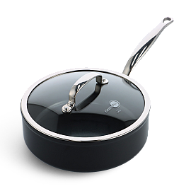 Сотейник з кришкою GreenPan Barcelona Pro, 24 см, 3,4 л, з керамічним покриттям (CC005327-001)