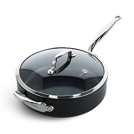 Сотейник з кришкою GreenPan Barcelona Pro, 28 см, 4,6 л, з керамічним покриттям (CC005328-001)