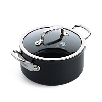 Каструля з кришкою GreenPan Barcelona Pro, 24 см, 4,9 л, з керамічним покриттям (CC005334-001)