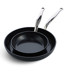 Набір сковорідок GreenPan Barcelona Pro, 20+28 см, з керамічним покриттям (CC005335-001)