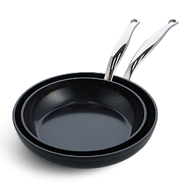 Набір сковорідок GreenPan Barcelona Pro, 24+28 см, з керамічним покриттям (CC005336-001)