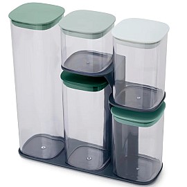 Набір ємностей для зберігання з підставкою Joseph Joseph 81128