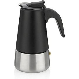 Кофеварка гейзерная KELA Ferrara, 200 мл, 4 чашки  (10898)