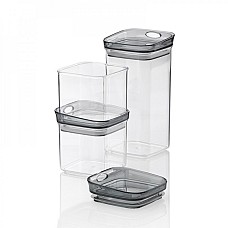 Набор емкостей для хранения сыпучих KELA Jule, 0,5 л х 2 шт, 1,2 л х 1 шт (12058)
