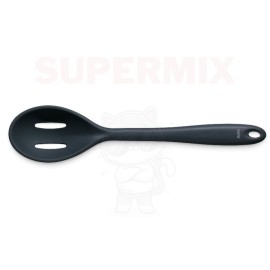 Ложка для сервіровки з прорізами KELA Tom, 28 см, чорна (12627)