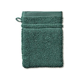 Рушник-рукавичка для обличчя KELA Leonora, соснова зелень, 15х21 см (23452)