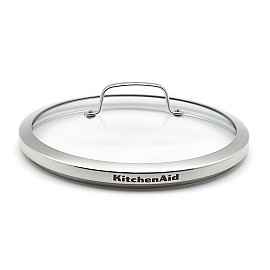Кришка скляна KitchenAid Aluline, 28 см, універсальна (CC000755-001)