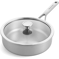 Сотейник з кришкою KitchenAid MSS, 24 см, 3,1 л (CC003251-001)