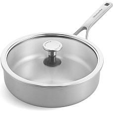 Сотейник з кришкою KitchenAid MSS, 24 см, 3,1 л (CC003251-001)