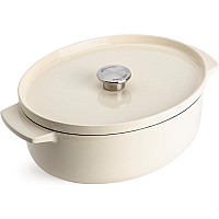 Гусятниця чавунна з кришкою KitchenAid, 30 см, 5,6 л