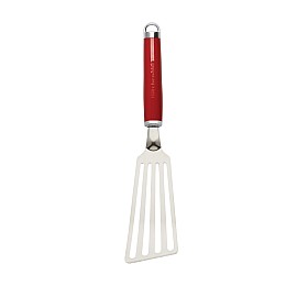 Лопатка з прорізами KitchenAid Coreline, 32,8 см, червона (KAG024OHERE)