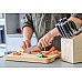 Набір ножів з підставкою KitchenAid Coreline, 11 предметів і точило (KAG12STSNBXOBQ)