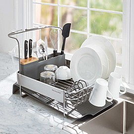 Підставка для сушки посуду KitchenAid Sinkware, 61,5 x 38,5 x 37,5 см, сірий (KEG896BXCGA)