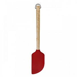 Лопатка для тіста KitchenAid Coreline, 31,8 см, береза, червона (KQR731OHERE)