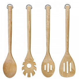 Набір кухонного приладдя KitchenAid Coreline, 4 предмета, береза (KQR752BXE)