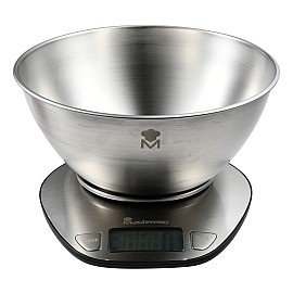 Ваги кухонні з мискою для зважування MasterPro Foodies collection, 1.8 л, 2 предмета (BGMP-5651)