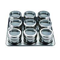 Набір ємностей для спецій Masterpro Foodies collection, 10 предметів (BGMP-6101-6)