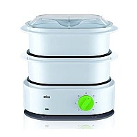 Пароварка BRAUN FS 3000 White