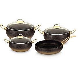 Набір посуду 7 пред. OMS 3023 IND-Gold