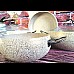 Набір посуду 7 предметів OMS 3051-Sandy Beije 20Х9см / 2,50 л. 24Х10,5см / 4,5 л.   26Х11см / 5,7 л.   СКОВОРОДА  26Х7 см / 2,8 л