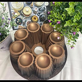 Форма для випічки кекса OMS 3280-26-Bronze