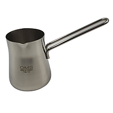 Турка з нерж. сталі 250 мл, ручка сталь OMS 7034-250