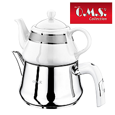 Чайник двойной турецкий OMS 8025 1,0 /2,2 лт.