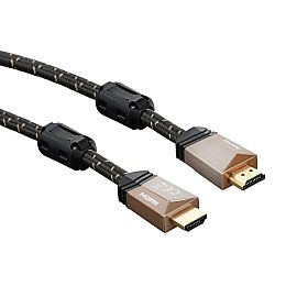 Кабель НАМА HDMI, Premium, High Speed, (AM / AM), ферриты, длина 1.5 м
