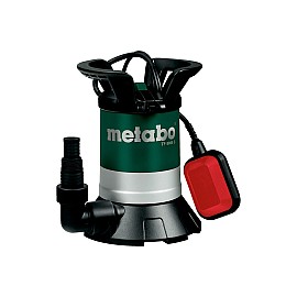 Насос дренажний Metabo TP 8000 S для чистої води, 350 Вт, 8 куб / год, висота подачі 7м, занурення до 5м.