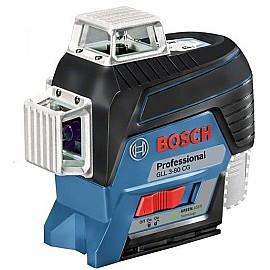 Нівелір лазерний Bosch GLL 3-80 CG, BM 1 + L-Boxx, ± 0.3 мм / м, до 30 м з приймачем 120м, 0.82 кг