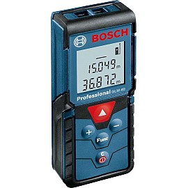 Далекомір лазерний Bosch GLM 40 ± 1.5 мм, 0,15-40м, синій