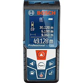 Далекомір лазерний Bosch GLM 500 ± 1.5 мм, 0.05 – 50 м, IP 54.