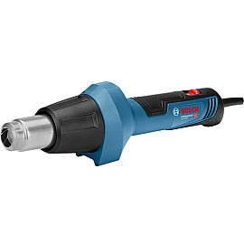 Фен будівельний Bosch GHG 20-60, 2000 Вт, 50-630°C, потік повітря 150 -500л / м, 0.89 кг