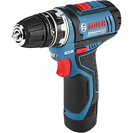 Шуруповерт-дриль Bosch GSR 12V-15 FC, 12В, 2х2.0Ач