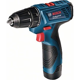 Шуруповерт-дриль Bosch GSR 120-Li, 12V, 2*2 Ач*2 Ач, 14 / 30 Нм, 400 / 1500 об / хв, 0.89 кг, кейс, ЗУ