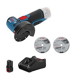 Шліфмашина кутова Bosch GWS 12V-76, акум., 12В, диск 76мм, шпіндель М5, 19500 об / хв, 0.89кг