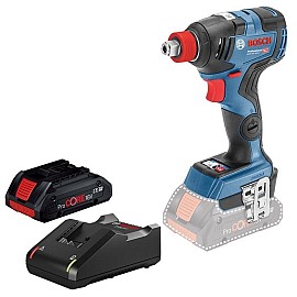 Гайковерт ударний Bosch GDX 18V-200 C, 18В, 4.0Ah, безщітков., 200Нм, 1 / 4