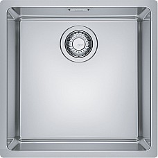 Кухонна мийка Franke Maris MRX 110-40 / 122.0598.646 / нержав.сталь полірована / квадратна / 440х440х180 / монтаж під стільницю