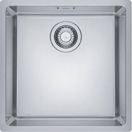 Кухонна мийка Franke Maris MRX 110-40 / 122.0598.646 / нержав.сталь полірована / квадратна / 440х440х180 / монтаж під стільницю