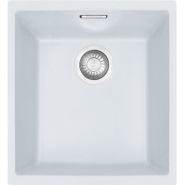 Кухонна мийка Franke Sirius SID 110-34 / 144.0649.550 / тектонайт / 365х440х200 / монтаж під стільницю / білий