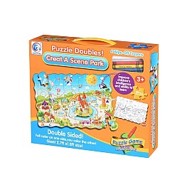 Пазл-розмальовка Same Toy Парк розваг 2033Ut