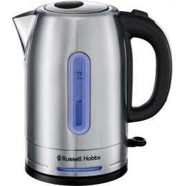 Електрочайник Russell Hobbs, 1,7л, метал, чорний