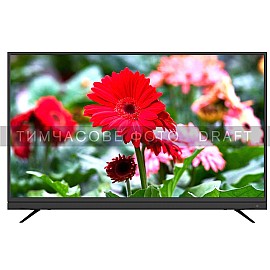 Телевізор 55" 2E LED 4K 50Hz Smart Android, Black